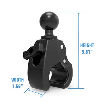 Ram Mounts RAM RAP-404U Medium Tough-Claw with 1.5" Ball RAP-404U